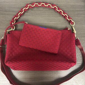 BUNDLE! Rothy's Daily Crossbody, Wallet Wristlet, & Gold Accented Shoulder Strap